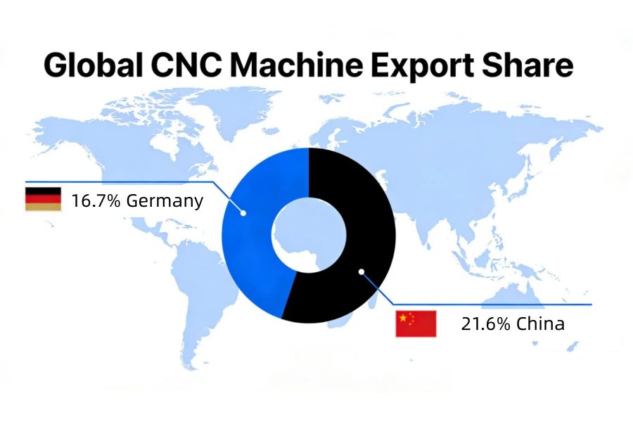 Global CNC Machine Export Share