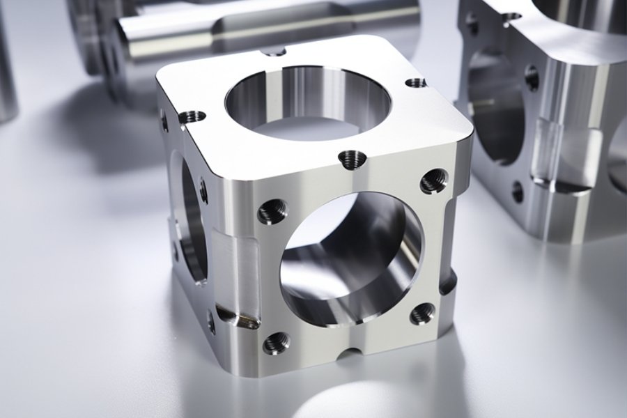 CNC metal material processing