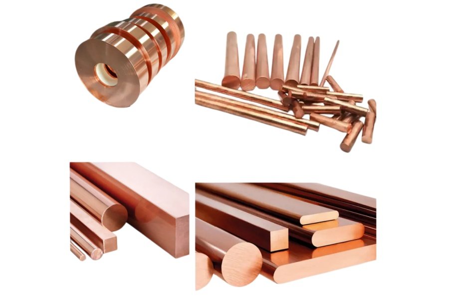 Red copper and purple copper