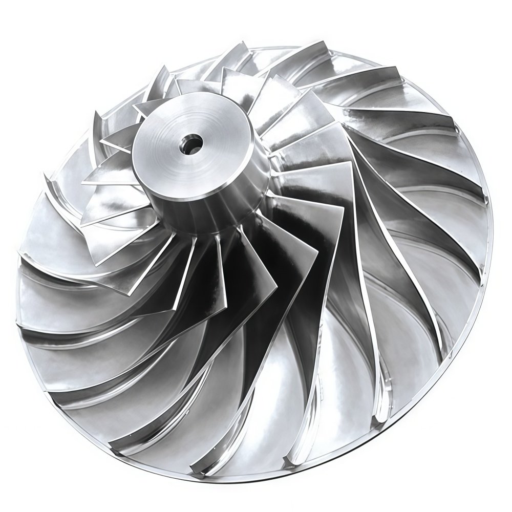 5-Axis CNC Milled Closed Impellers