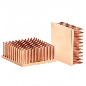 CNC Bonded Copper Insert Heat Sinks