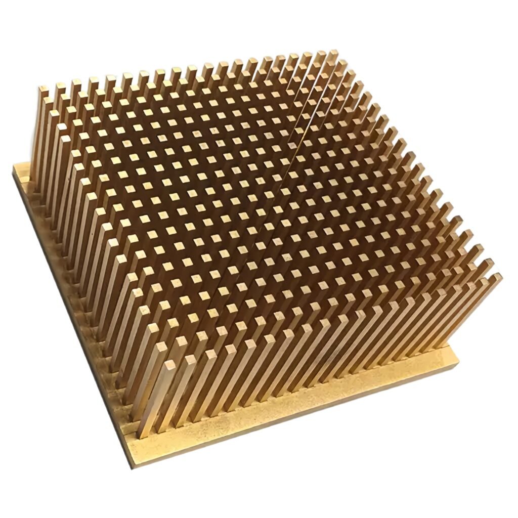 Forged & CNC Machined Pin Fin Heat Sinks