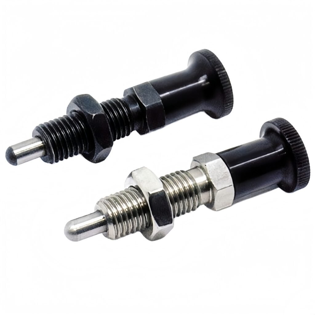 Knob-Operated Indexing Plungers