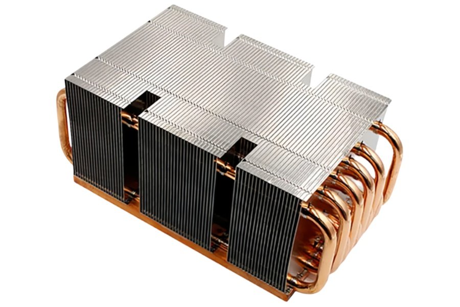 Precision Stamped Zipper Fin Heat SinksPrecision Stamped Zipper Fin Heat Sinks