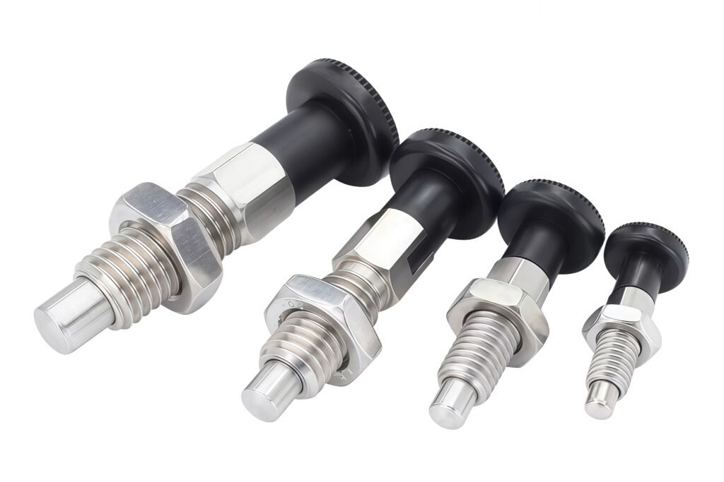 Knob-Operated Indexing Plungers