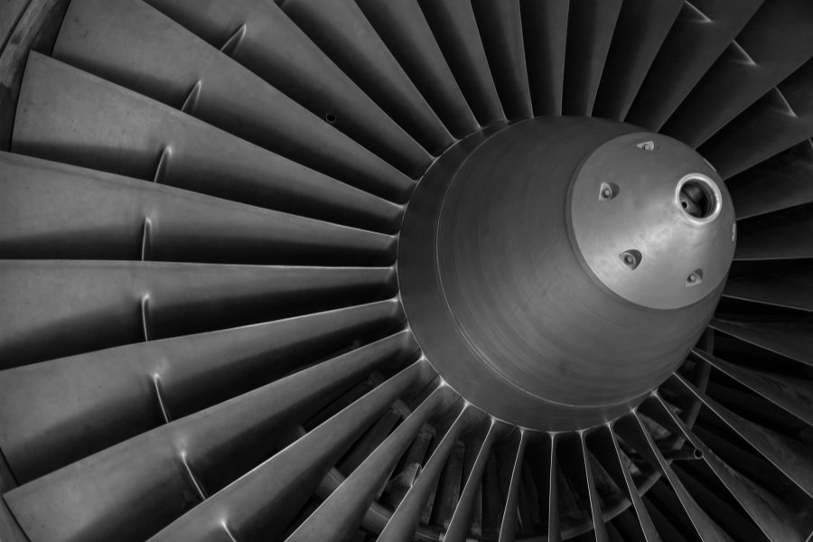 Aerospace integral blisk and turbine components produced by 5-axis CNC machining
