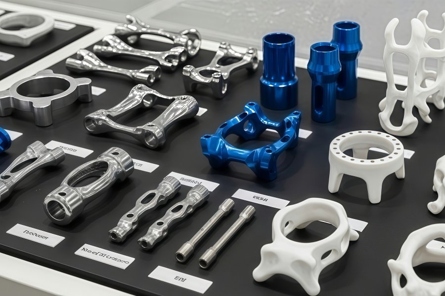 Custom CNC components for medical and aesthetic devices and titanium implants