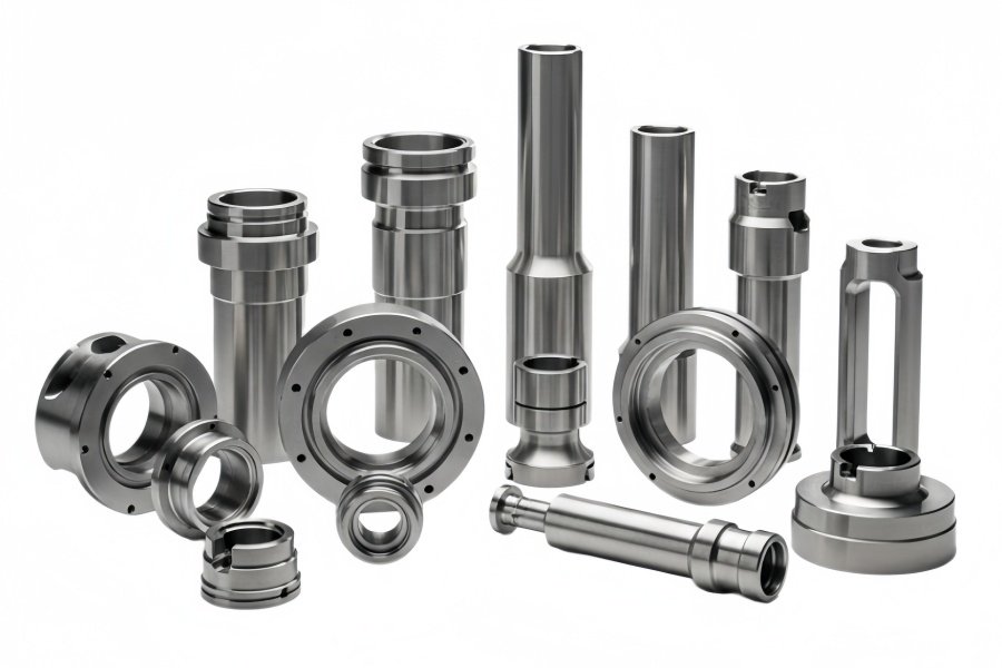 Precision-Machined Titanium Alloy Parts