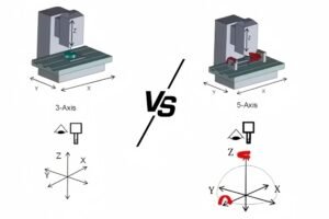 Comparison Chart: 3-Axis vs. 5-Axis Machining